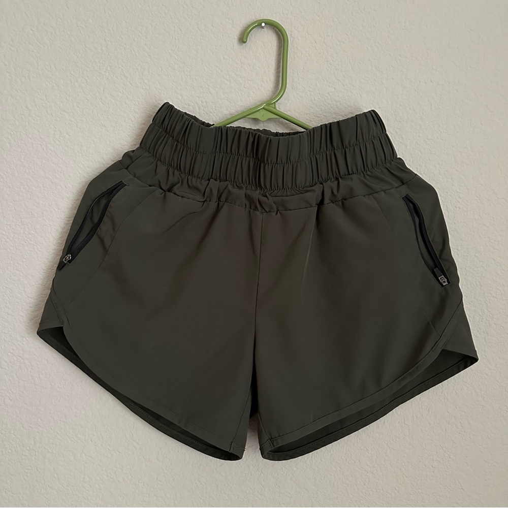Green Athletic Shorts